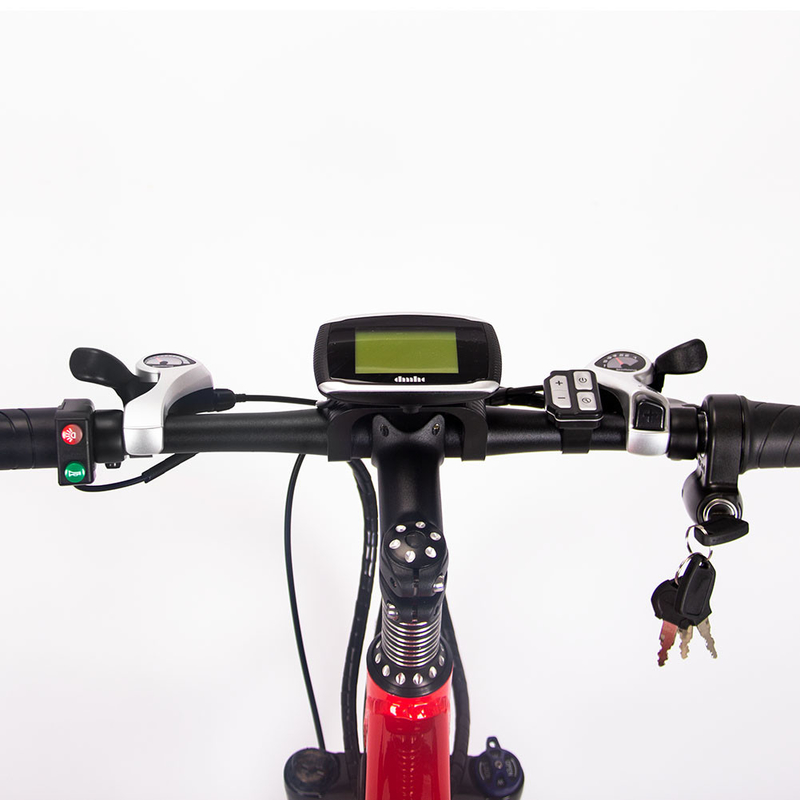 Folding Mountain E Bike 36v 250w 9.6ah Lunar Rich Bit Top-880 26 Inch X 2.10 Tire