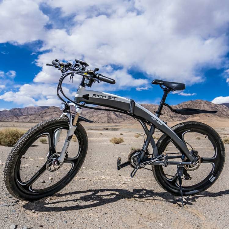 Rich Bit Top 880 Electric Bike Mountain Foldable 36v 250w 9.6ah E Bike Mtb 26