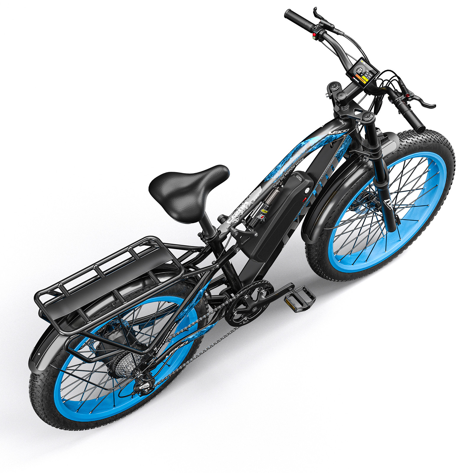US EU STOCK 26 Inch Fat Tire Ebike 1000w 4 Tire 17Ah Big Lithium Battery All Terrain Electric